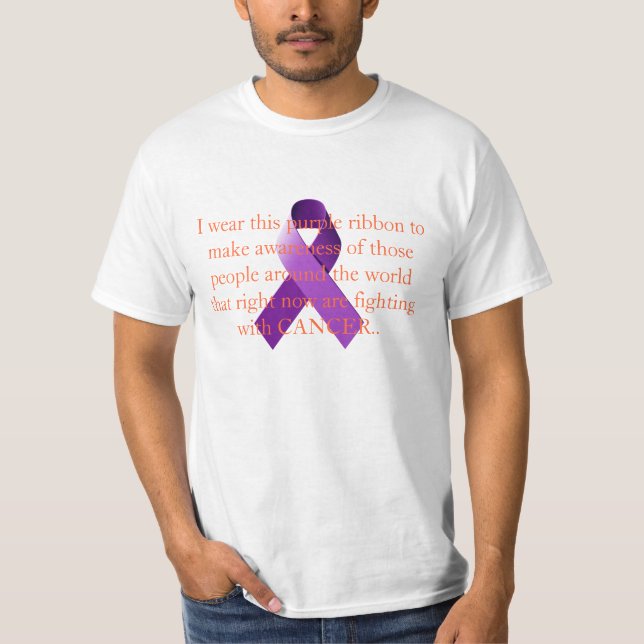 Krebs-Bewusstsein 1 T-Shirt (Vorderseite)