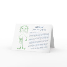 Krebs [ - BitchScope - ] Geburtskarte