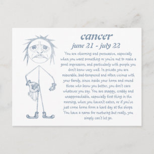 Krebs [ - BitchScope - ] Postkarte