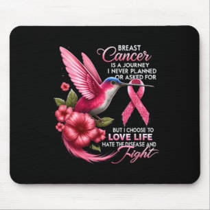 Krebs Brustkrebs ist eine Reise, die ich nie gepla Mousepad