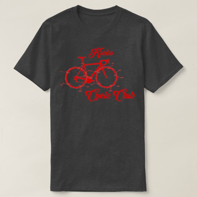 Krebs Cycle Bike Club T-Shirt (Design vorne)