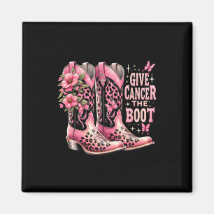 Krebs Das Cowgirl des Boot Westers stimuliert Brus Magnet