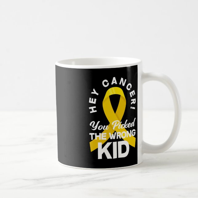 Krebs, den Sie sich für den falschen Kinderkrebs e Kaffeetasse (Rechts)