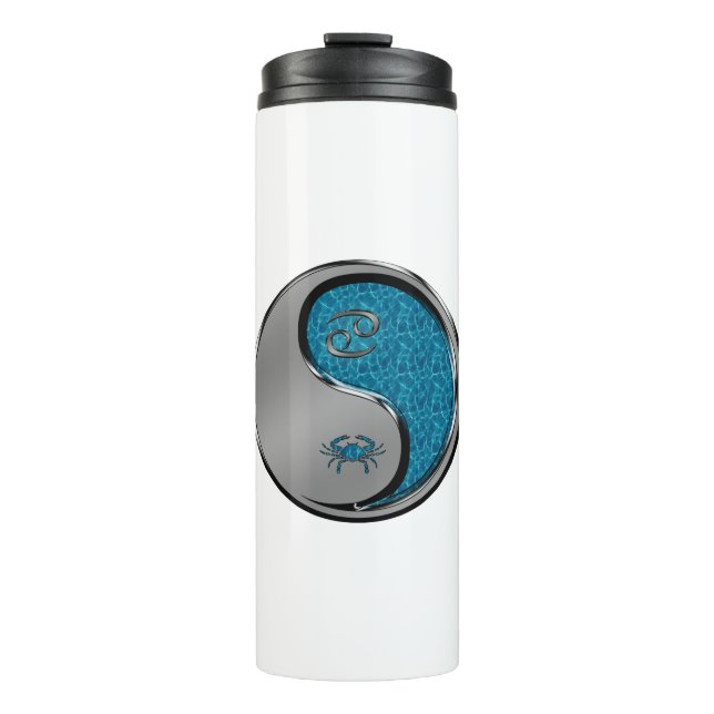 Krebs der Krabbe Thermosbecher (Vorderseite)
