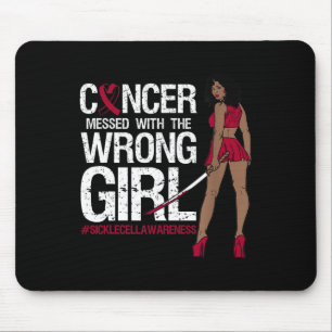 Krebs, der mit dem falschen Anblick der Sichelzell Mousepad