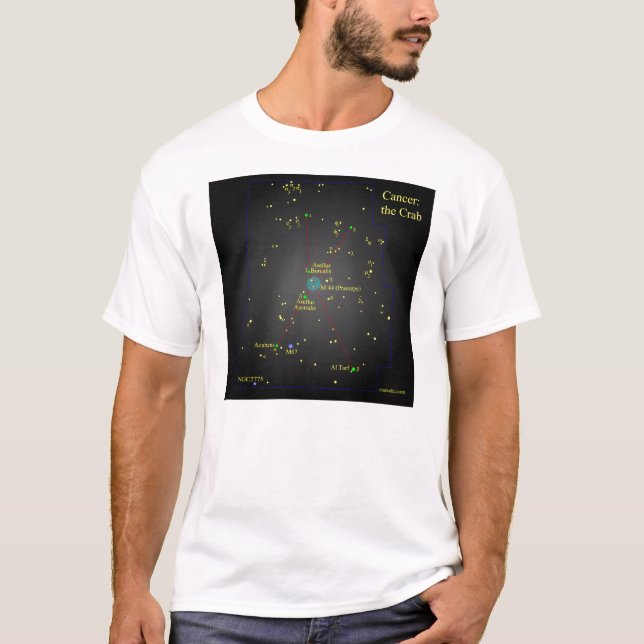 Krebs die Krabben-Konstellation T-Shirt (Vorderseite)