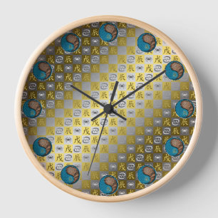 Krebs & Erddrache Uhr