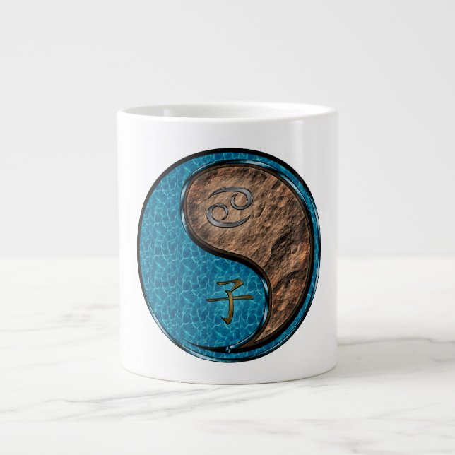 Krebs & Erde Ratte Jumbo-Tasse (Vorderseite)