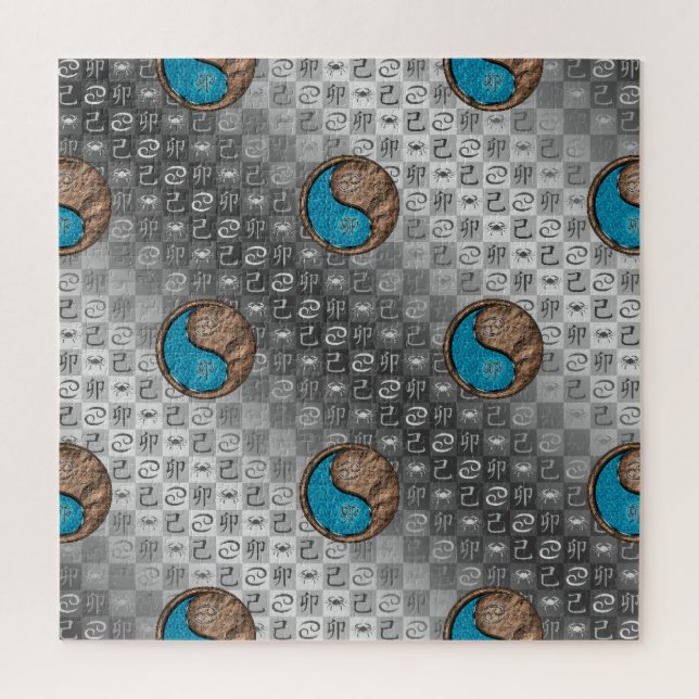 Krebs & Erdhase Puzzle (Vertikal)