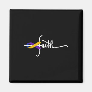 Krebs-Fantasie-Ribbon-Kriegerkrebs Magnet