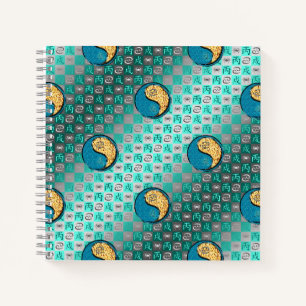 Krebs & Feuer Hund Notizbuch