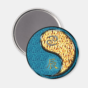 Krebs & Feuerdrache Magnet