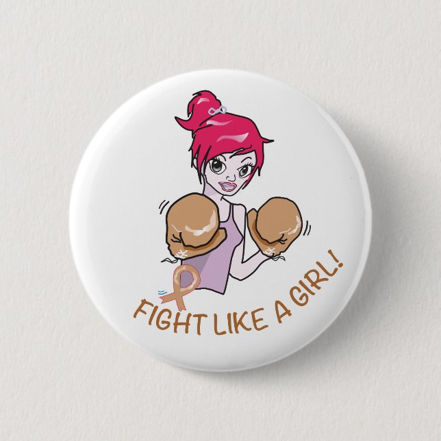 KREBS FIGHT-CHILDHOOD BUTTON (Vorderseite)