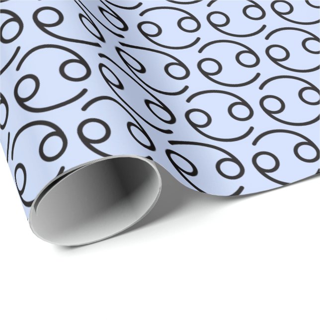 Krebs Geschenkpapier (Rolleneckpunkt)
