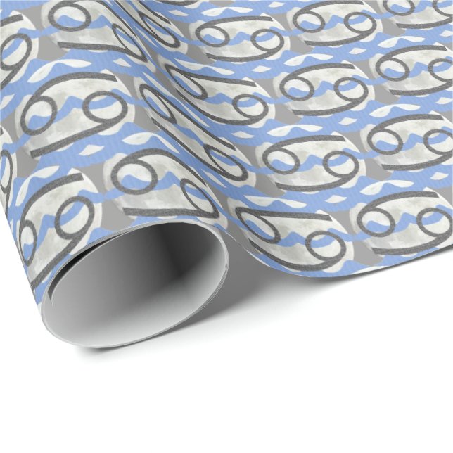 Krebs Geschenkpapier (Rolleneckpunkt)