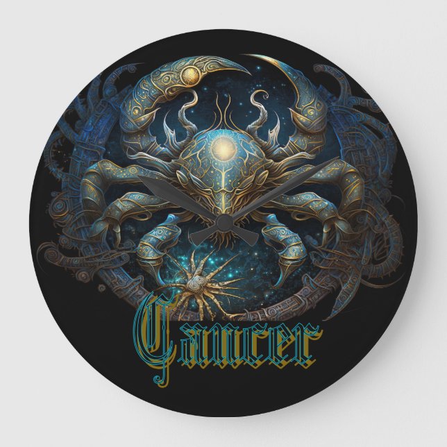 Krebs Große Wanduhr (Vorderseite)