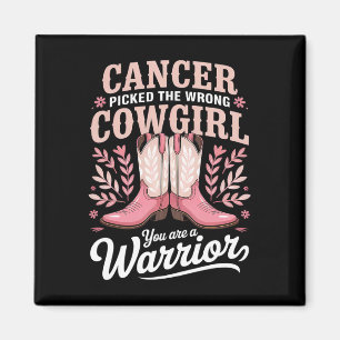 Krebs hat das falsche Cowgirl gewählt, das Sie ein Magnet