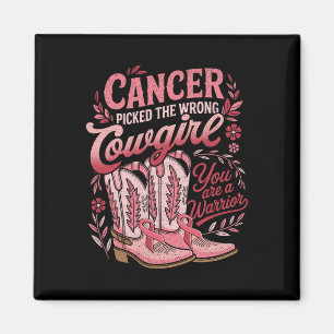 Krebs hat das falsche Cowgirl gewählt, das Sie ein Magnet