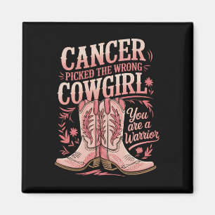 Krebs hat das falsche Cowgirl gewählt, das Sie ein Magnet