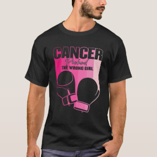 Krebs hat das falsche Girl-Brustkrebs-Bewusstsein T-Shirt