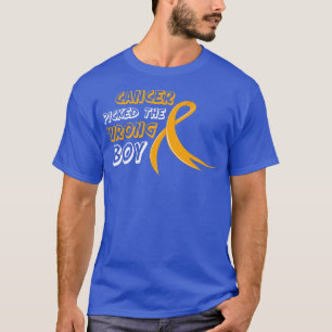 Krebs hat den falschen Jungen gepickt, Krebs im Ki T-Shirt