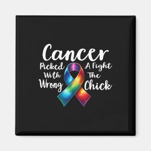 Krebs hat einen Kampf mit dem falschen Kick Awaren Magnet