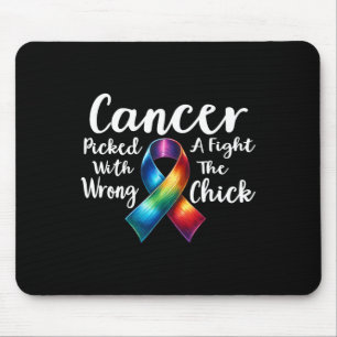Krebs hat einen Kampf mit dem falschen Kick Awaren Mousepad