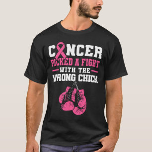 Krebs hat sich einen Kampf mit dem falschen Kick B T-Shirt