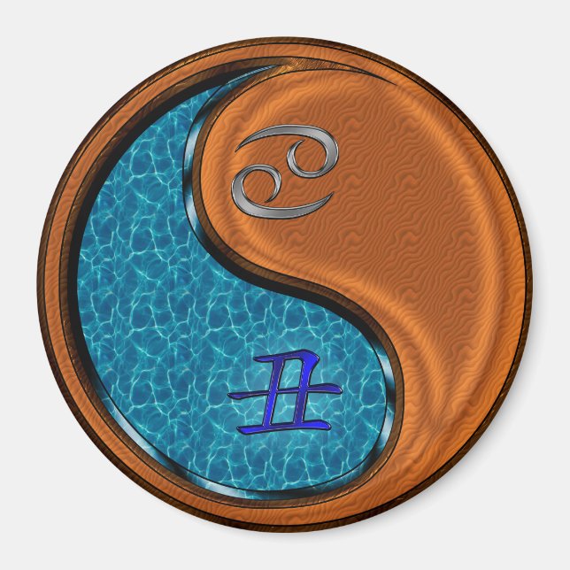 Krebs & Holz Ochse Magnet (Vorne)