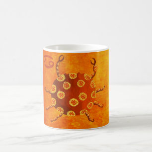 Krebs Horoskop Sternzeichen Kaffeetasse