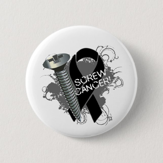 Krebs im Brustkrebs - Brustkrebs Button (Vorderseite)