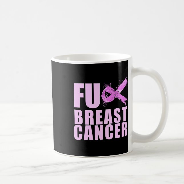 Krebs im Brustkrebs Kaffeetasse (Rechts)