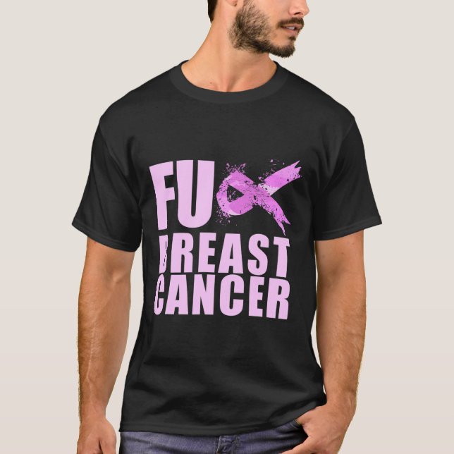 Krebs im Brustkrebs T-Shirt (Vorderseite)