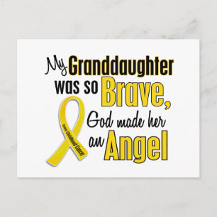 Krebs im Kindesalter ANGEL 1 Enkelin Postkarte