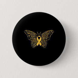 Krebs im Kindesalter - Butterfly-Butterfly-Bewusst Button