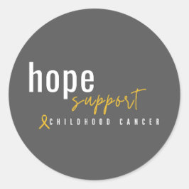 Krebs im Kindesalter hoffen, Stickers & Labels unt