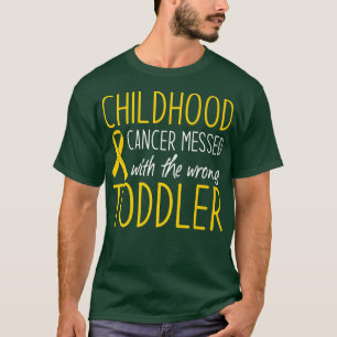 Krebs im Kindesalter mit dem wrog Kleinkind-Krieg T-Shirt