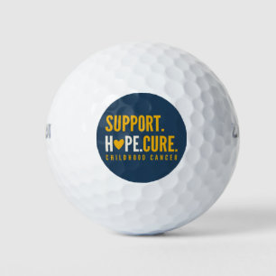 Krebs im Kindesalter unterstützen Hoffnung, Golf B Golfball