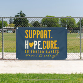 Krebs im Kindesalter unterstützt Custom Banner Out