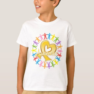 Krebs im Kindesalter vereint in Bewusstsein T-Shirt