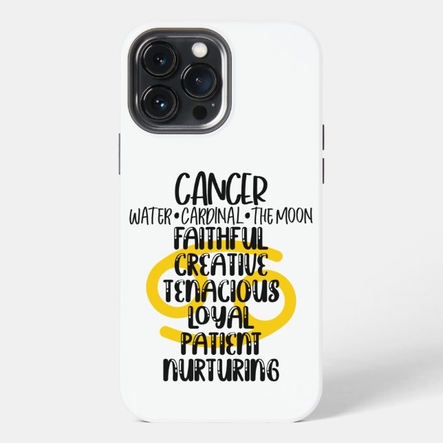 Krebs iPhone Hülle (Rückseite)
