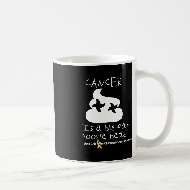 Krebs ist eine große Fettleibigkeit bei Kindern Kaffeetasse (Rechts)