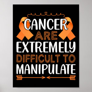 Krebs ist extrem schwierig zu manipulieren Welt Poster