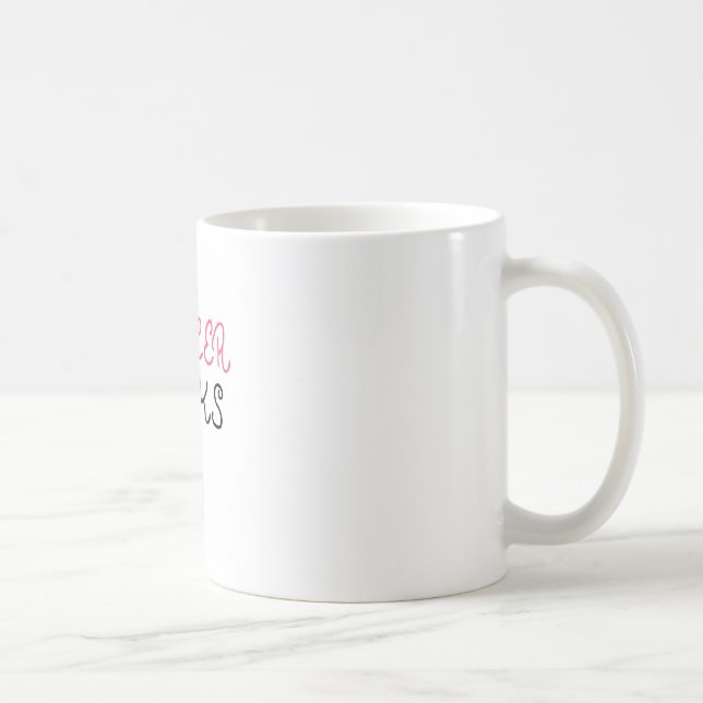Krebs ist zum Kotzen Kaffeetasse (Rechts)