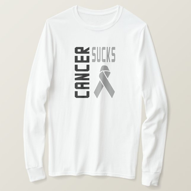 Krebs Ist zum Kotzen T-Shirt (Design vorne)
