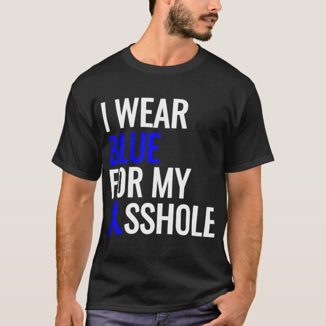 Krebs-Kolon-Überlebender T-Shirt (Vorderseite)