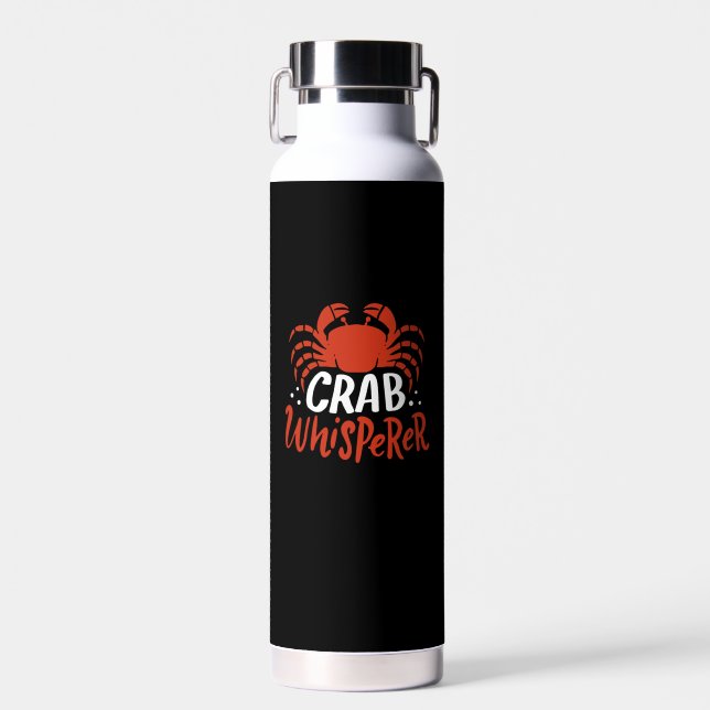 Krebs - Krabbenflüster Trinkflasche (Vorne)