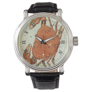 Krebs Krebs Vintage-Konstellation, Uranias Spiegel Armbanduhr
