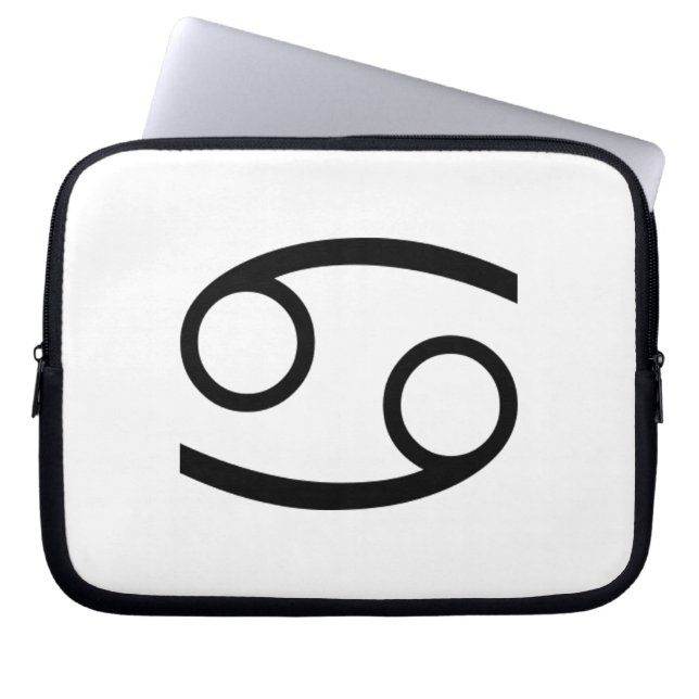 Krebs Laptopschutzhülle (Vorderseite)