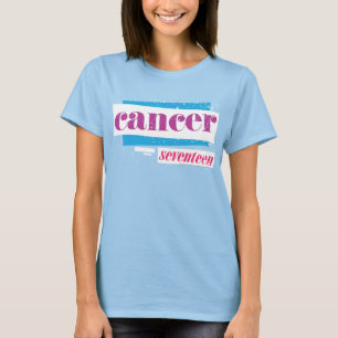 Krebs lila T-Shirt